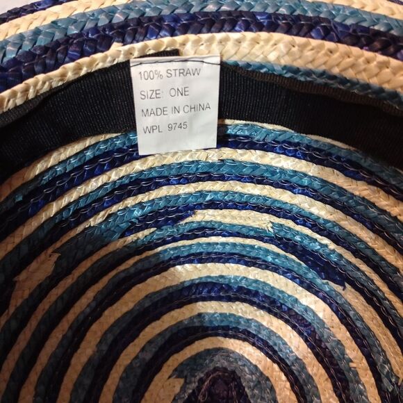 Straw Hat Blues and Natural - Picture 2 of 5